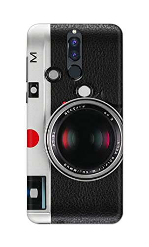 Image of Printed Hard Back Cover Case for Huawei Mate 10 Lite | Huawei Nova 2i | Honor 9i Back Cover (Vintage Camera) -702