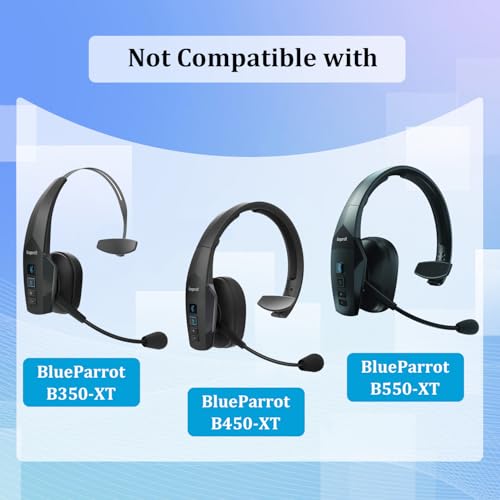 Ear Cushions for VXI BlueParrott Headset Replacement EarPads Compatible with VXI BlueParrott B250-XTS B250-XT B250 B150 Headsets (4 Pack) by Xintronics - Image 4