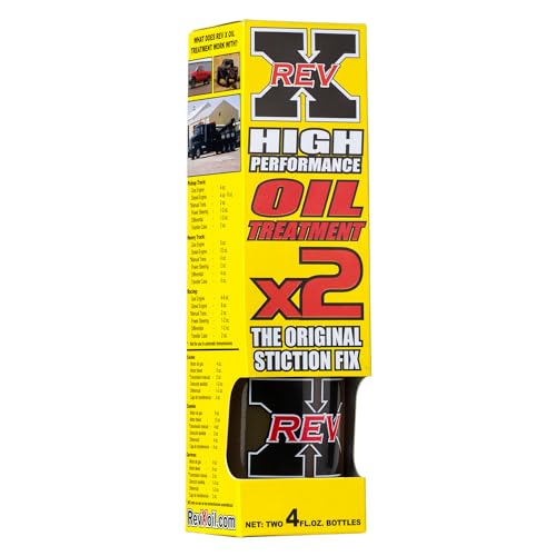 REV-X High-Performance Oil Additive - 4 fl. oz. (6 Pack)