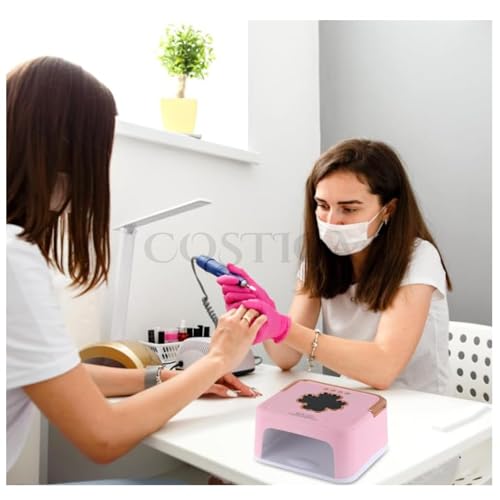 Image of COSTICA 268W UV LED Nail Lamp for Gel Polish | Professional Nail Dryer with 45 LED Beads Auto Sensor & 4 Timers | Fast Curing UV Light for Nail Art Manicure Pedicure (L1 Nail Dryer 111)