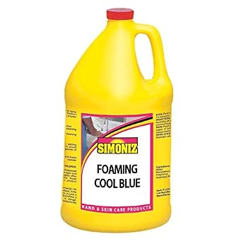 Simoniz Cool Blue Foaming Hand and Body Wash, 1 gal