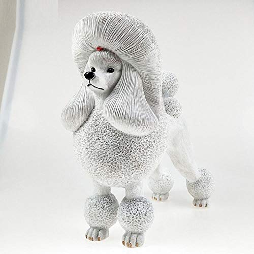 Statue maison salon sous forme de chien en résine pour cadeau
