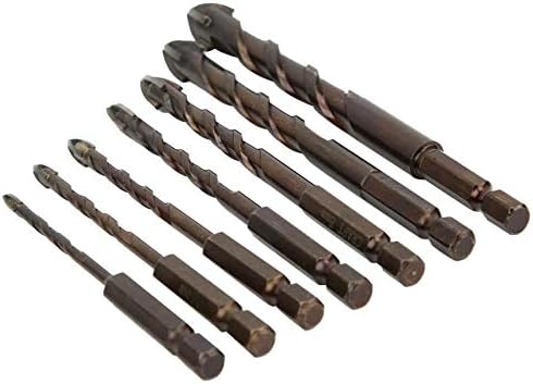 Drill Bits For Carbide Hex Shank Drill Bits For Power Tool Parts 3MM 4MM 5MM 6MM 8MM 10MM 12MM