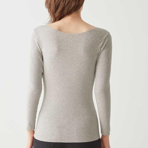 グンゼ 長袖インナー 綿混 裏起毛 吸湿発熱 あったかインナー HOTMAGIC ホットマジック MH7846P の商品画像 3