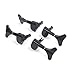 2L+2R Set Electric Bass Guitar Tuning Machines key Head Pegs,Black