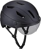 Visibilité sur la route : avec le superbe design de ce casque de vélo super sûr, vous vous démarquerez toujours du premier coup. Pour que vous soyez vu même dans l'obscurité, il y a un feu arrière LED intégré