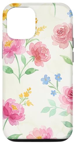 �@�ׂȏt���ʉԕ��K�[�f���f�U�C�� �X�}�z�P�[�X iPhone 12/12 Pro �p