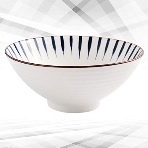 PIXNOR Tigelas de cerâmica estilo japonês, tigelas de macarrão Udon de porcelana grande, tigelas de
