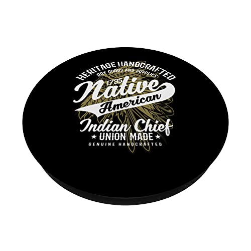 American Native Feather Jewellery Indian Jewellery Natural PopSockets Swappable PopGrip, Black - Image 2