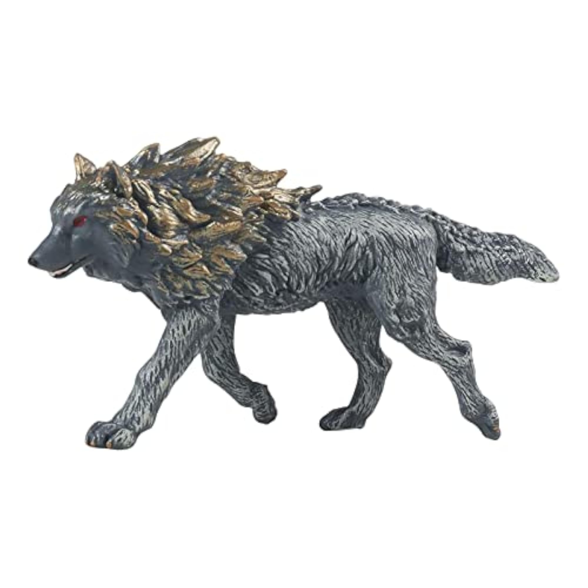 Mini Wolf Figurines Model Cake Toppers Educational Toy for Children