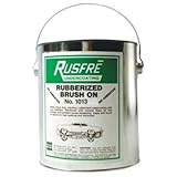 Rusfre RUS-1013 Brush-on Rubberized Undercoating, 1-gallon, black