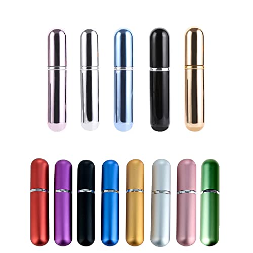 Queen Scepter 5Ml Mini Travel Portable Replaceable Empty Atomizer Perfume Bottle Aluminum Pump Spray Box Perfume Cosmetic Glass Container For Travel Outgoing #TOP6