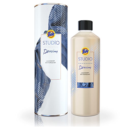 Tide Studio Denim He Liquid Laundry Detergent, 400 Ml for Protection Against Fading & Shrinking of Denim Jeans, Skirts & Shirts