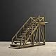 Fenteer 1:72 Festungslagermodell, Architekturszenenmodell, Sammlung DIY Festungsarchitekturszene für Modelleisenbahn-Diorama-Mikrolandschaftsdekor, Stufen