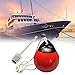 Boat Dock Ball Red Wear Resistance Shield Protection Round Anchor Buoy Marine Mooring Buoy for Floating Sailboat, Optional