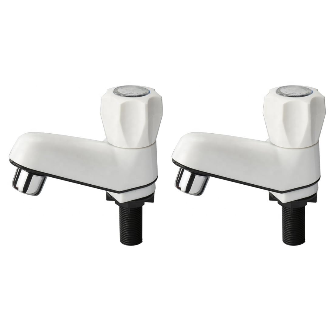 COSSIMO CPV-02 PVC Plastic Pillar Taps for Bathroom/Washbasin (Pack of 2) (B0D8YLN2QH) Amazon Price History, Amazon Price Tracker