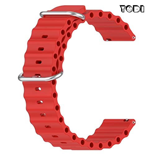 Image of YODI New Edition Magnetic Buckle Soft Silicone Sport Strap Band for Redmi Watch 5 Active Smart Watch For Men Women Compatible with Mi Watch Active 5
