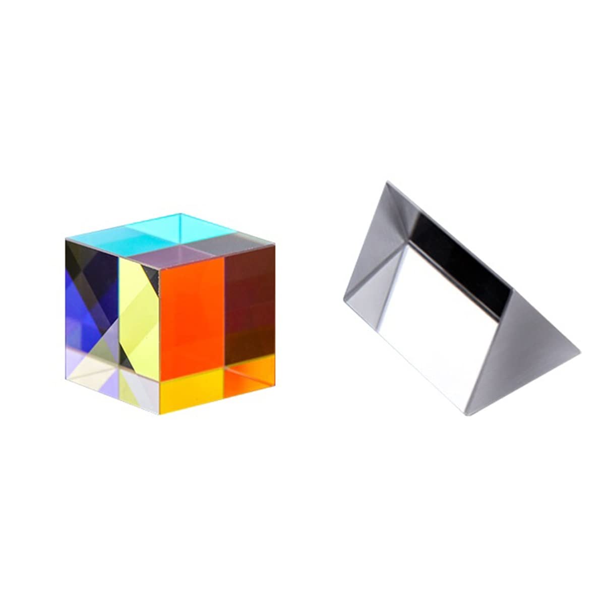 Prismen & Kaleidoskope Optischer Versuchssatz Triangular Prism Plane Imaging Experimental Equipment Optik-Kits für den naturwissenschaftlichen Unterri (Color : B)