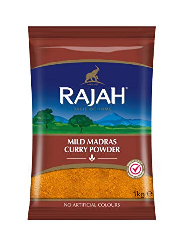 Rajah Spices Mild Madras Curry Powder 1kg
