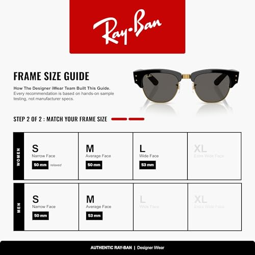 Image of Ray-Ban RB0316S Mega Clubmaster Square Sunglasses for Men for Women