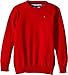 Tommy Hilfiger Toddler Boys' Long Sleeve Alan Crew Neck Sweater, Bulls Eye, 03 Regular