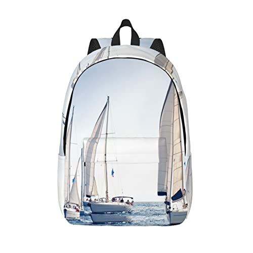 Sac à dos ordinateur portable Ocean Sailing pour les cours et escapades urbaines des ados