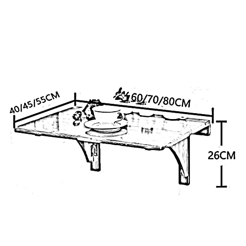 Table rabattable murale pour libérer de l'espace dans une petite chambre - 7