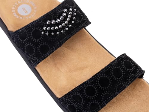 REVITALIGN Women's Mirage Slide, Black, 10 by REVITALIGN - Used condition - Image 2