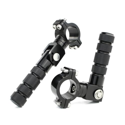 Pinces repose pieds de moto pour barres de protection 22mm 25mm 28mm universels