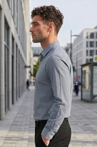Image of Louis Philippe Men's Cotton Slim Fit Shirt