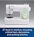Brother Sewing SM-2700, 27 Stitch Sewing Machine, WHITE