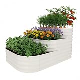 IDEALHOUSE 3-Tier Galvanized Bed