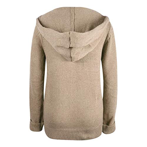 Womens Sweaters Open Front Cardigan Button Down Long Sleeve Shirt Cable Knit Chunky Tops Warm Winter Coats Outwears4
