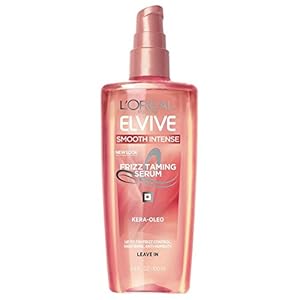 Loreal-Smooth-Intense-Frizz-Taming-Serum-34-Ounce-100ml Loreal Smooth Intense Frizz Taming Serum 3.4 Ounce (100ml)