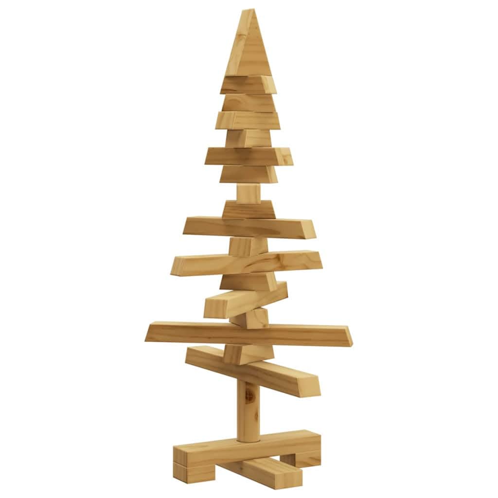 Árbol de Navidad de Madera de Pino Maciza