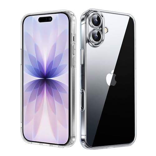 Innovate-Assist for iPhone 17 Case Clear 6.3 Inch Military Grade Shockproof Drop Protection Non-Yellowing Slim Thin Phone Cover for iPhone 17 Clear