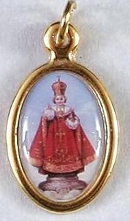 Infant of Prague Medal 0.9"( 22mm) high. Infant of Prague. Prague Medal. Infant of Prague Gift.