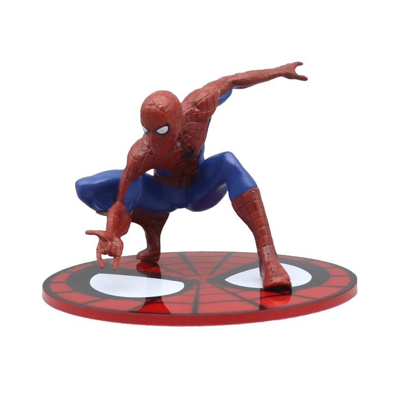 YOURKARTS.COM Spidey Action Figure | Marvel Spider-Man Superhero Toy | Collectible Spidey Mini Figure for Kids & Fans | Durable PVC Action Figure for Gifting & Decoration (30cm) Big Size