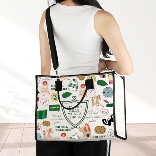 Bolso tote con diseño de película de comedia miniatura 7