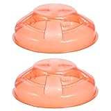 Tofficu Sensor Protective Cover 2-Pack Dustproof Cap for Fire Safety 4.21X4.21X1.34 Inches Fire Protective...