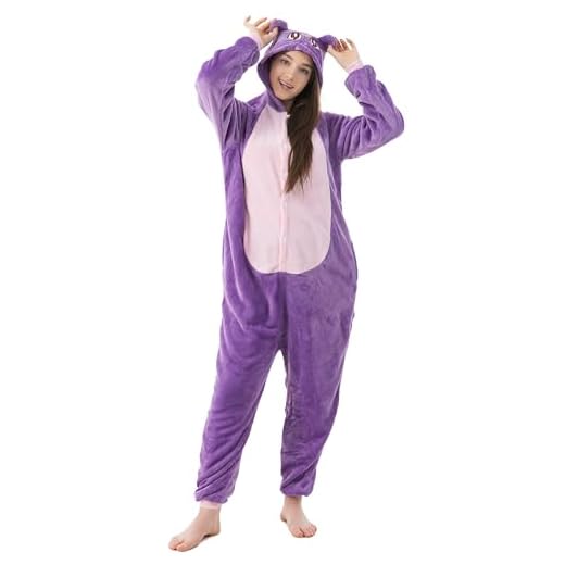 Katara-(10+ Modelos) Kigurumi Pijamas Disfraz de Animal Halloween Carnaval, Adultos, Color gato sailor moon, Talla 175-185cm (1744) , color/modelo surtido