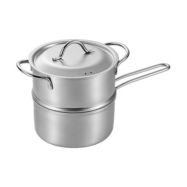 Amazon｜よこやま 燕熟の技 ミニ2段蒸し器14cm EJS-501 top1-ds