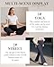 Sweetyweee 3 Pack Women's Maternity Pants Over The Belly Pregnancy Pants Comfy Bootcut Pregnant Sweatpants with Pockets(Black, Charcoal Gray, Khaki,X-Large)