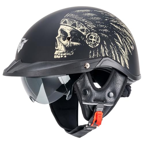 VCOROS VHF04 Retro Half Helmet