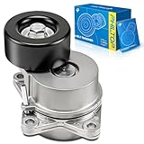 PHILTOP Belt Tensioner Assembly with Pulley Compatible with Nissan Armada 2017-2023, NV3500 2012-2017 5.6L, NV2500 2012-2017 5.6L, INFINITI QX80 2014-2024, QX56 2011-2013, OE# 119551LA0B,119559FV0A