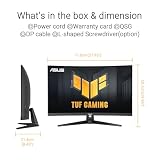ASUS TUF Gaming VG32WQ3B - Monitor LED - Gaming - 81,3 cm (32")