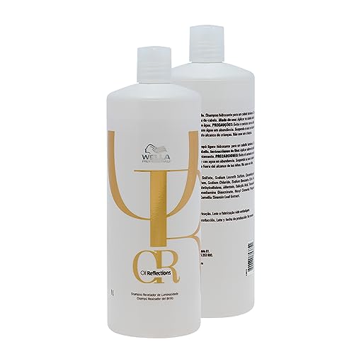 Wella Professionals Oil Reflections Shampoo, Tamanho: 1000 ml (Pacote de 1)