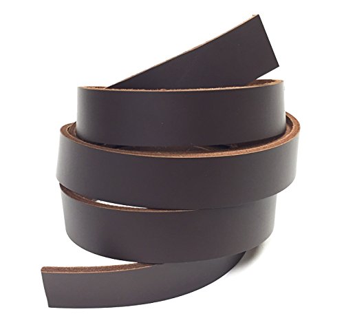 Dangerous Threads Dark Brown Latigo Leather Strip 1