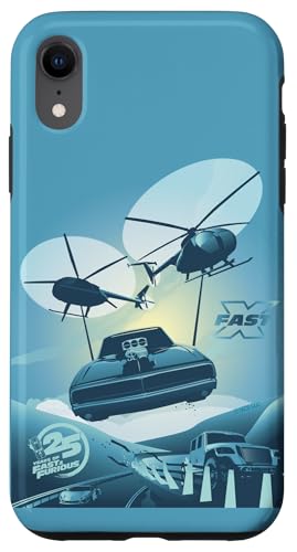 ���C���h�E�X�s�[�h 25th Anniversary Fast X Helicopter Chase �X�}�z�P�[�X iPhone XR �p