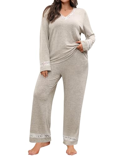  Women Plus Size Pajamas Set 